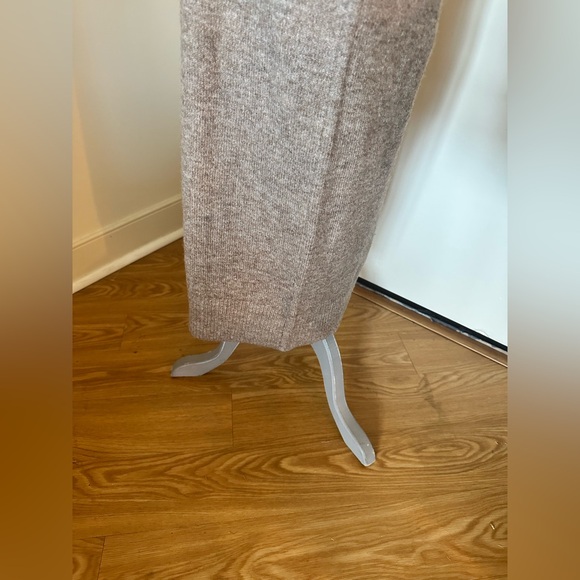 Mango Brown 2piece Bodycon Midi Dress Sweetheart Neckline - Picture 10 of 12